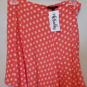 HIPSWAY geometric skirt JUNIOR SIZE SMALL (005)